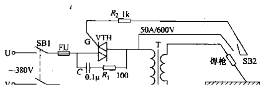 微動開關(guān)在焊機(jī)焊槍使用的電路及作用講解